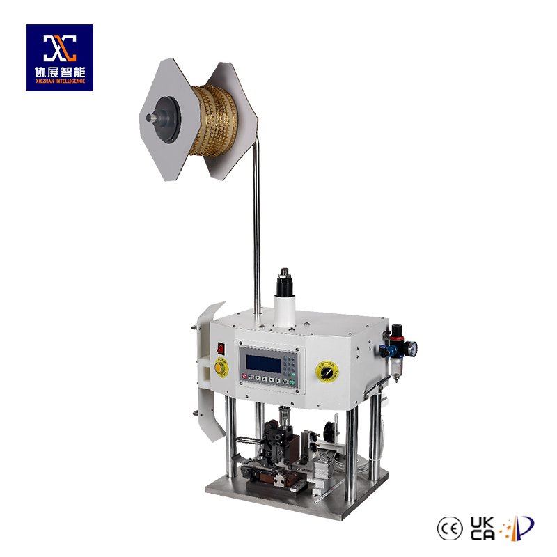 XZ-GJ006 semi-automatic heating rope copper wire riveting machine