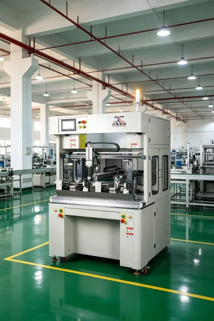 Mica frame spring wire winding machine