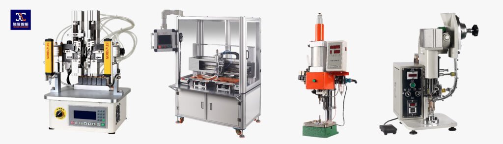 heating element assembly machine for automated component assembly