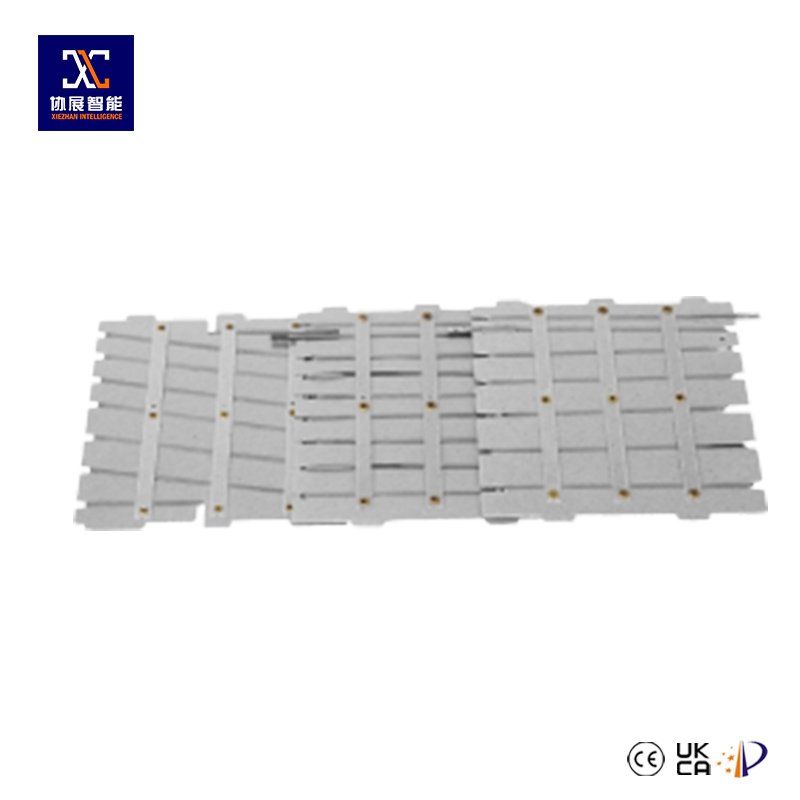 Electric wind comb heating element eyelet riveting process