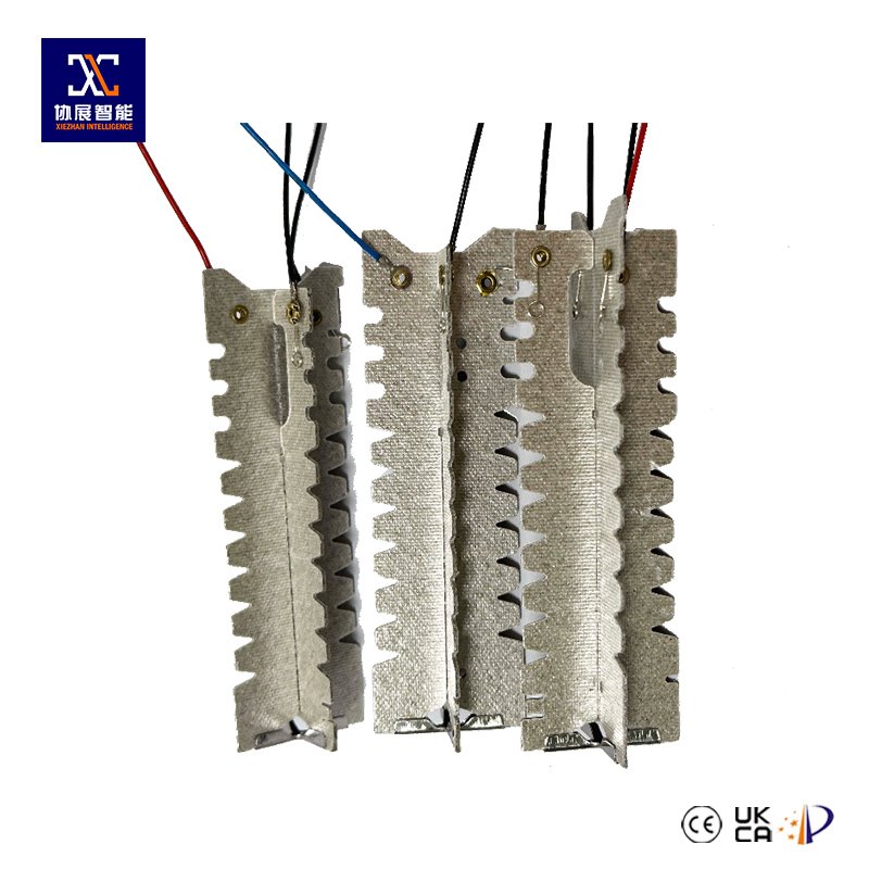 Heating frame eyelet riveting using XZ-M705 manual anti-pressure riveting machine