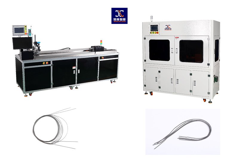 medical guide wire making machine for precision wire forming and catheter wire processing